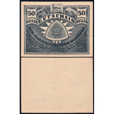 Autriche - Notgeld - Himberg - 50 heller - 1920 - Etat : pr.NEUF