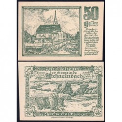Autriche - Notgeld - Michaelnbach - 50 heller - 1920 - Etat : NEUF