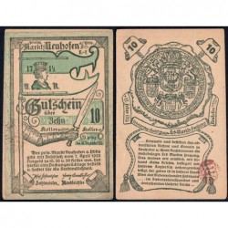 Autriche - Notgeld - Neuhofen-an-der-Ybbs - 10 heller - Variété - 04/04/1920 - Etat : pr.NEUF