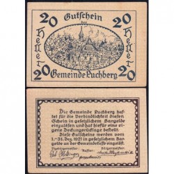 Autriche - Notgeld - Puchberg-bei-Wels - 20 heller - Type d - 1920 - Etat : SUP