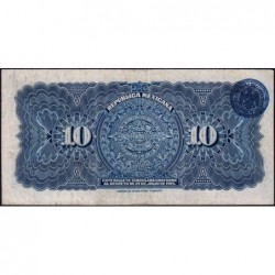 République Mexicaine - Pick S 686a - 10 pesos - Serie I - 21/07/1915 - Etat : TTB