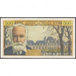 F 52-01 - 30/10/1958 - 5 nouv. francs sur 500 francs - Victor Hugo - Série K.114 - Etat : TB+