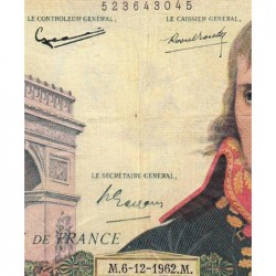 F 59-18 - 06/12/1962 - 100 nouv. francs - Bonaparte - Série M.210 - Etat : TTB-