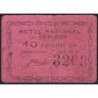 74 - Annemasse - Hotel National J. Chardon - 10 centimes - Type 74-04 - 01/06/1918 - Etat : TB-