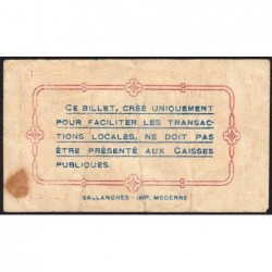 74 - Bons - Station Electrique - 10 centimes - Type 74-14 - 17/06/1918 - Etat : TB