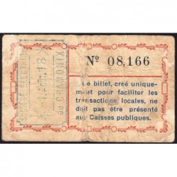 74 - Chamonix - Station Electrique - 25 centimes - Type 74-15a - 01/08/1918 - Etat : TB-