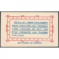 74 - Cluses - Eau et Electricité - 25 centimes - Type 74-18b - 10/08/1916 - Etat : NEUF