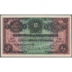 Mozambique (Companhía de) - Pick R 32_1 - 5 libras esterlinas - 15/01/1934 - Etat : pr.NEUF