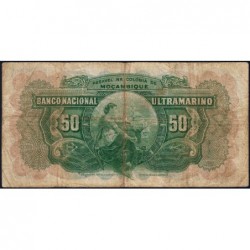 Mozambique - Banco N. Ultramarino - Pick 75 - 50 escudos - 11/01/1938 - Etat : TB