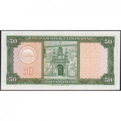 Mozambique - Banco N. Ultram. - Pick 106a - 50 escudos - Série B - 24/07/1958 - Etat : pr.NEUF