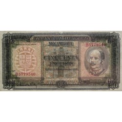 Mozambique - Banco N. Ultramarino - Pick 106a - 50 escudos - Série B - 24/07/1958 - Etat : pr.NEUF