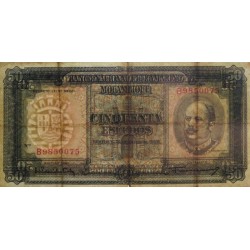 Mozambique - Banco N. Ultram. - Pick 106a - 50 escudos - Série B - 24/07/1958 - Etat : TB+