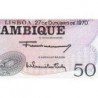 Mozambique - Pick 116 - 50 escudos - Série A - 27/10/1970 (1978) - Etat : NEUF