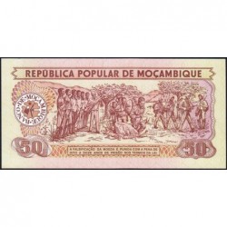 Mozambique - Pick 125 - 50 meticais - Série AD - 16/06/1980 - Etat : NEUF