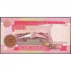 Mozambique - Pick 135 - 1'000 meticais - Série BA - 16/06/1991 - Etat : NEUF