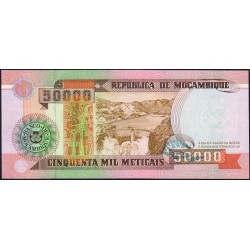 Mozambique - Pick 138 - 50'000 meticais - Série ED - 16/06/1993 - Etat : NEUF