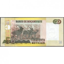 Mozambique - Pick 144a - 50 meticais - Série BB - 16/06/2006 - Etat : NEUF