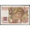 F 28-34 - 02/10/1952 - 100 francs - Jeune Paysan - Série W.508  (remplacement) - Etat : TB