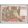 F 28-34 - 02/10/1952 - 100 francs - Jeune Paysan - Série W.508  (remplacement) - Etat : TB