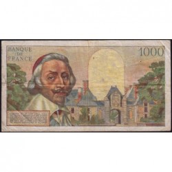 F 42-04 - 07/01/1954 - 1000 francs - Richelieu - Série S.31 - Etat : TB+