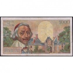 F 42-11 - 03/03/1955 - 1000 francs - Richelieu - Série J.109 - Etat : TTB-