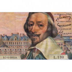 F 42-12 - 07/04/1955 - 1000 francs - Richelieu - Série L.130 - Etat : TB+