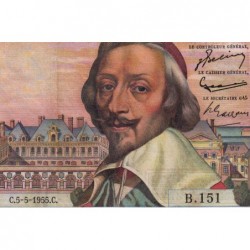 F 42-13 - 05/05/1955 - 1000 francs - Richelieu - Série B.151 - Etat : TB