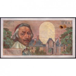 F 42-14 - 02/06/1955 - 1000 francs - Richelieu - Série D.168 - Etat : TB+