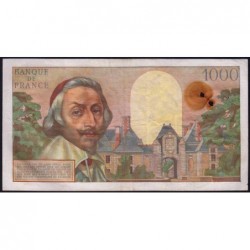 F 42-14 - 02/06/1955 - 1000 francs - Richelieu - Série C.171 - Etat : TB