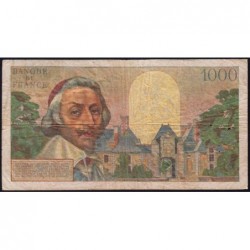 F 42-15 - 01/09/1955 - 1000 francs - Richelieu - Série D.175 - Etat : TB