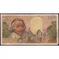 F 42-17 - 01/12/1955 - 1000 francs - Richelieu - Série P.213 - Etat : TB