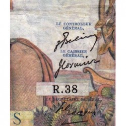 F 48-03 - 01/02/1951 - 5000 francs - Terre et Mer - Série R.38 - Etat : TB-