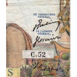 F 48-04 - 05/04/1951 - 5000 francs - Terre et Mer - Série C.52 - Etat : TB+
