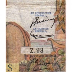 F 48-06 - 07/02/1952 - 5000 francs - Terre et Mer - Série Z.93 - Etat : TB