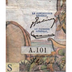 F 48-06 - 07/02/1952 - 5000 francs - Terre et Mer - Série A.101 - Etat : TB
