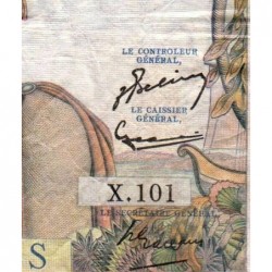 F 48-06 - 07/02/1952 - 5000 francs - Terre et Mer - Série X.101 - Etat : TB