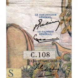 F 48-07 - 02/10/1952 - 5000 francs - Terre et Mer - Série C.108 - Etat : TB