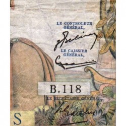 F 48-08 - 02/01/1953 - 5000 francs - Terre et Mer - Série B.118 - Etat : B+