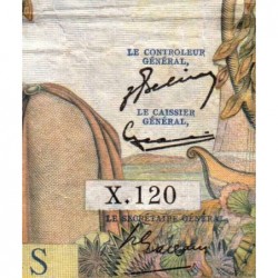F 48-08 - 02/01/1953 - 5000 francs - Terre et Mer - Série X.120 - Etat : TB