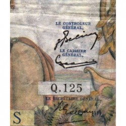 F 48-08 - 02/01/1953 - 5000 francs - Terre et Mer - Série Q.125 - Etat : TB-