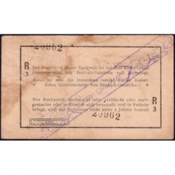 Afrique Orientale Allemande - Pick 20a - 1 rupie - Série R3 - 01/02/1916 - Etat : TB+