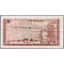 Kenya - Pick 6b - 5 shillings - Série A/48 - 01/07/1971 - Etat : TB+