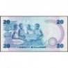 Kenya - Pick 21f - 20 shillings - Série F/2 - 01/07/1987 - Etat : SUP
