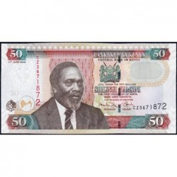Kenya - Pick 47d - 50 shillings - Série CZ - 17/06/2009 - Etat : pr.NEUF