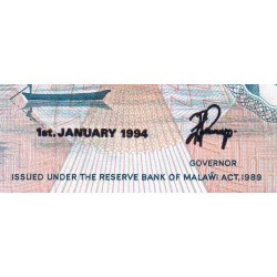 Malawi - Pick 25c - 10 kwacha - Série BF - 01/01/1994 - Etat : NEUF