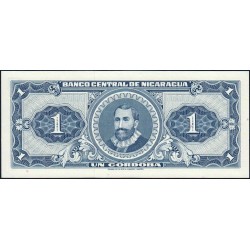 Nicaragua - Pick 115a - 1 córdoba - Série B - 25/05/1968 - Etat : NEUF