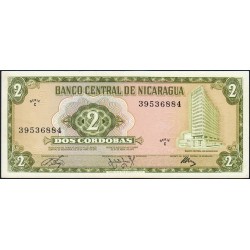 Nicaragua - Pick 121a -  2 córdobas - Série C - 27/04/1972 - Etat : NEUF