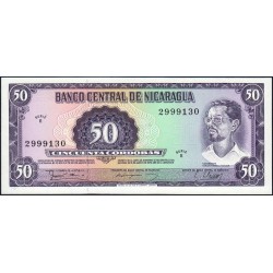 Nicaragua - Pick 131 -  50 córdobas - Série E - 16/08/1979 - Etat : NEUF