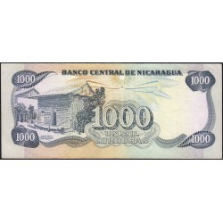 Nicaragua - Pick 145a -  1'000 córdobas - Série G - 11/06/1985 - Etat : SUP