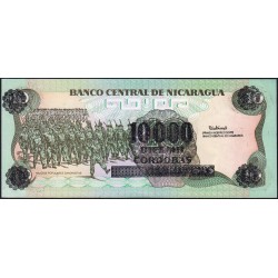 Nicaragua - Pick 158a - 10'000 córdobas - Série FC - 1985 (1989) - Etat : NEUF